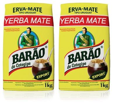 Barão De Cotegipe Yerba Mate - Erva Mate Chimarrão Hot Or Cold - Tereré Iced Tea Fruity Flavors (Nativa, Pack Of 1) 2.2Lb - Foto 7