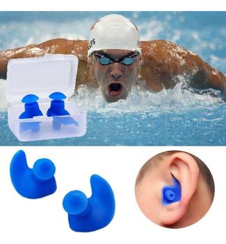 2 Pares Tampão Protetor D Ouvido Auricular Natação Auditivo - Plug ...