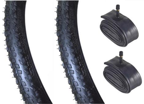 2x pneu aro 29" bike mtb passeio asfalto trilha 2.20 cravo parrudo ...