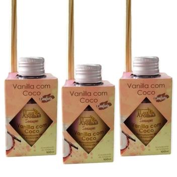 3 Difusor Ambiente Aromas Palito Cheirinho Odorizador Ar 100ml ...