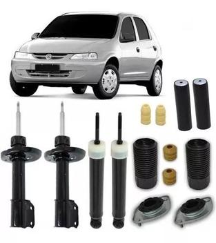 4 Amortecedor 4 Kit Suspensão Celta 2002 2003 2004 2005 - millenium ...