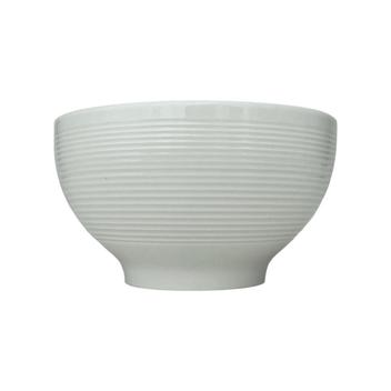 4 Unidades de Bowl em Porcelana Branco Grande Tigela 740ml