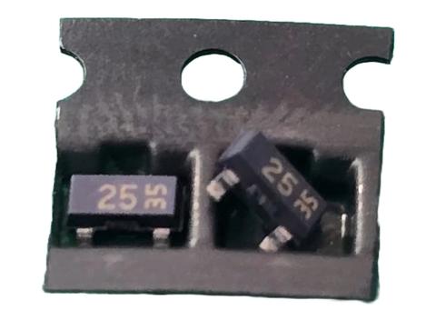 50x Transistor 2sc124 Dtc124eca 25 Smd Sot23 Rohm Transistor 