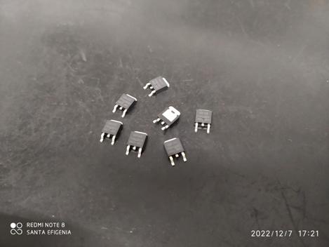 5x Transistor P0903bdg P0903 Mosfet N 50amp 25v Smd To252 - Transistor ...