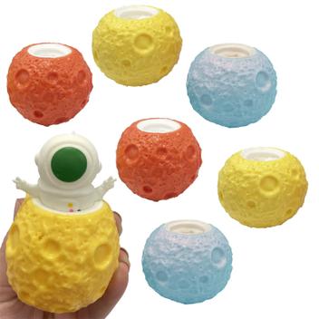 6 Unidades Squishy Fidget Toy Tigerdoe Astronaut Pop Up - Pop It Fidget ...