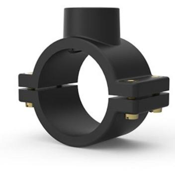 Abraçadeira Cano 50mm Rosca 3/4 Com Parafuso - PRIME - Parafuso ...