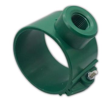 abracadeira Cano 50mm Rosca de 1 Polegada Para Ordenhadeira - PRIME ...