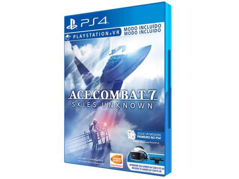 Jogo Ace Combat 7 Skies Unknown - Ps4 - Bandai Namco - Jogos de Ação -  Magazine Luiza