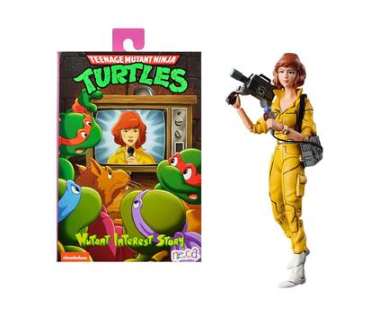 Action Figure April ONeil Repórter As Tartarugas Ninja Boneca