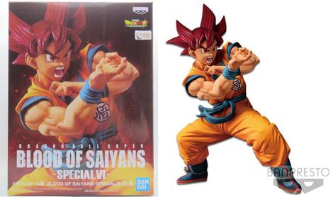 Action Figure Son Goku Super Sayajin God - Dragon Ball Super