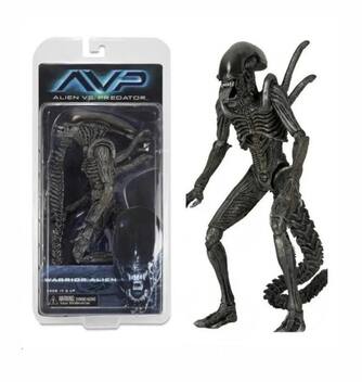 Action figure warrior alien vs predator boneco articulado 20cm