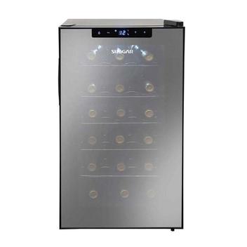 Adega Suggar Preto - 18 Garrafas - 220v - Ad1811pt