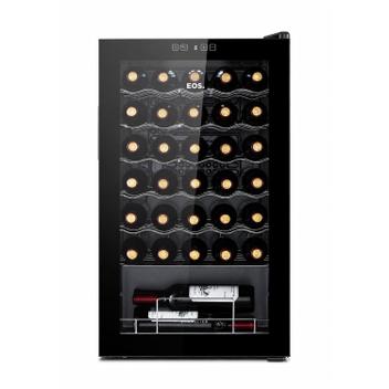 Adega Eos Preto - 34 Garrafas - 110v - Eac34g