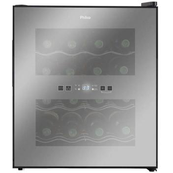 Adega Philco Preto - 16 Garrafas - Bivolt - Pad16e