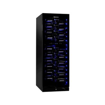 Adega Benmax Preto - 119 Garrafas - 220v - Bac119