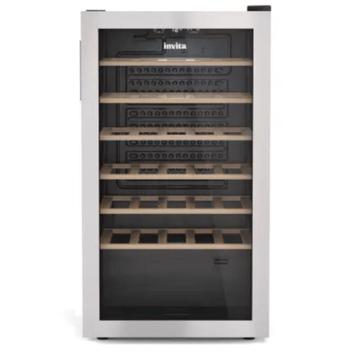 Adega Invita Inox - 34 Garrafas - 110v - Cv-1fs-34-xv-1ata