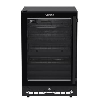 Adega Venax Preto - 24 Garrafas - 220v - Cave In 100 Invertida