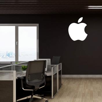 Adesivo de Parede Logo Apple Loja de Celular Informática - Kanto Store ...