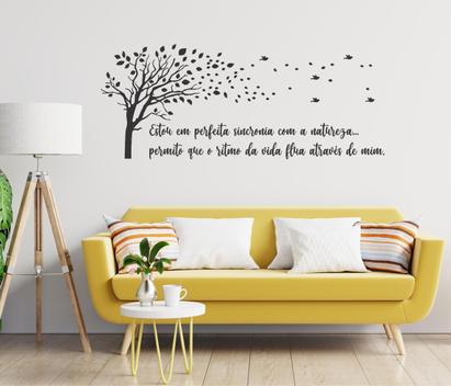 Adesivo de parede Frase Empatia é tudo - Colakoala Adesivos - Adesivo  Decorativo - Magazine Luiza