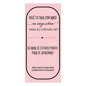 Adesivo Lacre Rosa - Ref. 2198 - Hot Stamping - 50 unidades - Stickr ...