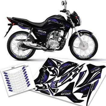 Adesivo personalizado honda fan cg 160 família do grau 2015-2020 premium  plus - OLIGRAPHICS - Adesivo para Moto - Magazine Luiza