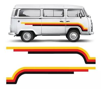 Adesivos Kombi Faixas Lateral Personalizadas Todos Modelos - Resitank ...