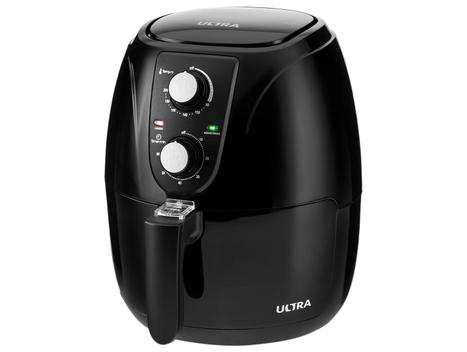 Air Fryer Ultra AF-UT-01 Preta com Timer 3,2L - Fritadeira sem Óleo / Air Fryer - Magazine Pechinchaai