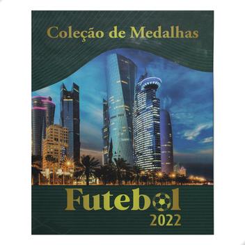 Álbum para Coleção de Medalhas Copa do Mundo 2022 - Caravelas Coleções