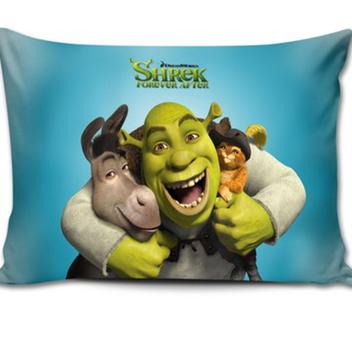 Almofada Decorativa 25x25 Cheias Shrek, Burro E Gatinho no Shoptime