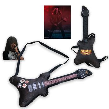 Almofada Formato Guitarra Eddie Munson - Stranger Things