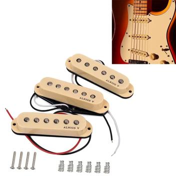 Kit Harnais Pré-câblé Humbucker Alnicov - Volume 500K Pour Guitare Électrique, Chrome