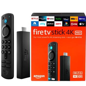 Amazon Fire TV Stick 4K Max 定価13,000円 Amazon Fire TV Stick 4K Max 3ª Geração Ultra HD Wi-fi 6 Com Alexa