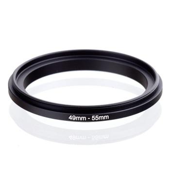 STEP UP 49-55MM ANELLO ADATTATORE 49MM-55MM ADAPTER RING 49MM 55MM 49-55 49 55 MM OBIETTIVO LENS - Foto 5