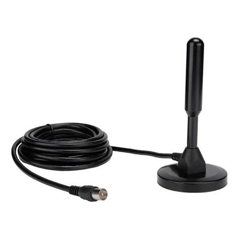 Antena Digital Para Tv Interna Com Base Magnética E Hd - Antena Interna ...
