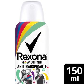 Supermercados Real Niteroi  DESODORANTE AEROSOL REXONA NOW UNITED 150ML