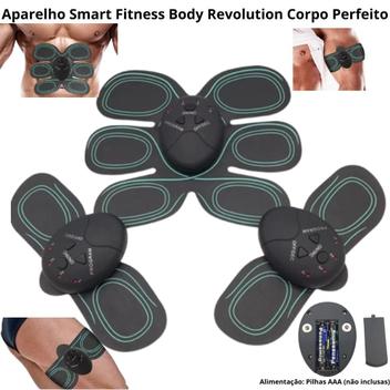 Aparelho Abdominal Elétrico Smart Fitness Tonificador Estimulador ...