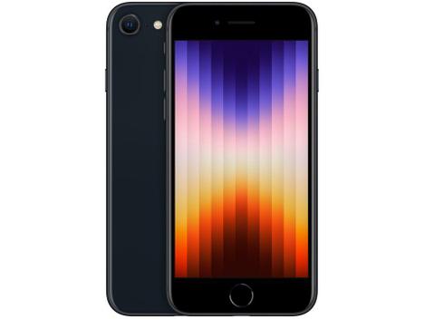 Apple iPhone SE 3ª geração 128GB Meia-noite 4,7 - iPhone