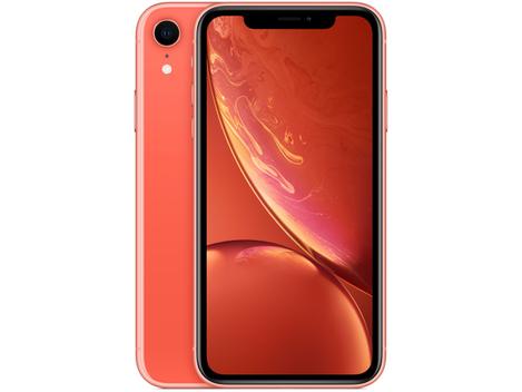 Apple iPhone XR 128GB Coral Tela 6,1” 12MP iOS - iPhone - Magazine