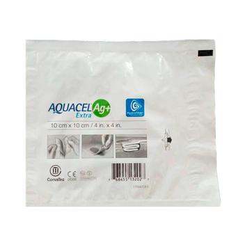 Aquacel Extra Ag+ 10 Cm X 10 Cm Convatec - Curativo - Magazine Luiza