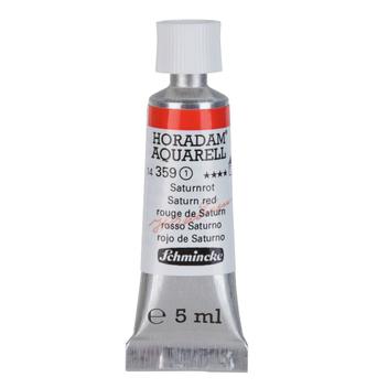 Schmincke - HORADAM® AQUARELL - Pinturas de acuarela de los mejores artistas, 359 rojo Saturno, 14 359 044, 1/2 sartén