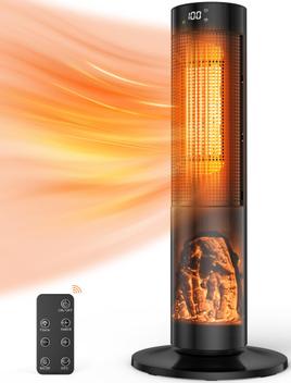 Aquecedor de ambiente TRUSTECH 26 Tower 1500W para sala grande ...