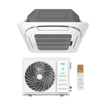 Ar Condicionado Split Cassete 24000 Btu Frio - Inverter - Elgin - 220v - Kxfi24c2wa