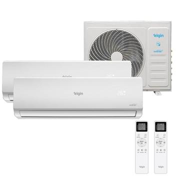 Ar Condicionado Multisplit Bi 18000 Btu(2x9000) Quente/frio - Inverter - Elgin - 220v - Mtqi09c2wb / Mtqe18c2cb