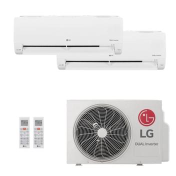 Ar Condicionado Multisplit Bi 21000 Btu(9000+12000) Frio - Inverter - LG - 220v - S3nq12jm31a S3nq09am31a / S32q16uaga0