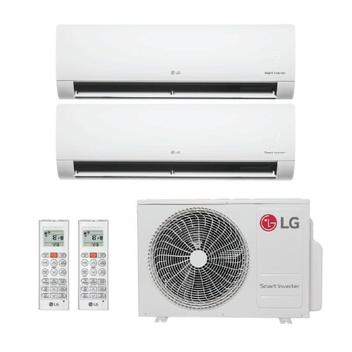 Ar Condicionado Multisplit Bi 21000 Btu(9000+12000) Quente/frio - Inverter - LG - 220v - Amnw12gsja1 Amnw09gsaa1 / Z3uw21gfb1