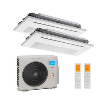 Ar Condicionado Multisplit Bi 36000 Btu(2x18000) Quente/frio - Inverter - Springer Midea - 220v - 40kvaqb18m5 / 38mbmma36m5