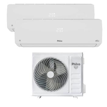 Ar Condicionado Multisplit Bi 18000 Btu(2x9000) Quente/frio - Inverter - Philco - 220v - Pac9qv/ Pac18qv