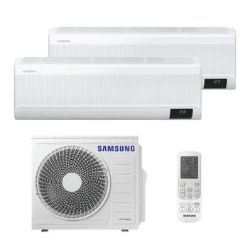 Ar Condicionado Multisplit Bi 24000 Btu(2x12000) Quente/frio - Inverter - Samsung - 220v - Aj035anapkh / Aj068axj3kh