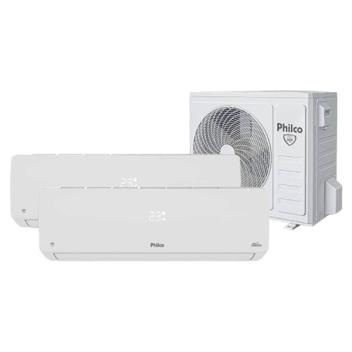 Ar Condicionado Multisplit Bi 21000 Btu(9000+12000) Quente/frio - Inverter - Philco - 220v - Pac9qv Pac12qv / Pac18qw