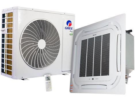 Ar Condicionado Split Cassete 36000 Btu Frio G-prime Plus - Inverter - Gree - 220v - Guld36t1